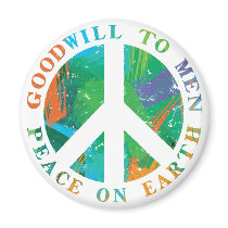 Peace on Earth magnets