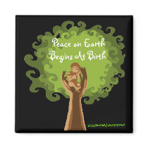 Peace on Earth...midwife magnets