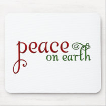Peace on earth mousepads