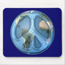 Peace on Earth Mousepad mousepads