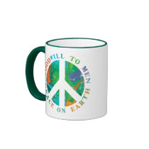 Peace on Earth mugs