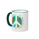 Peace on Earth mugs
