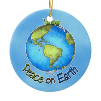 Peace on Earth - ornament ornament