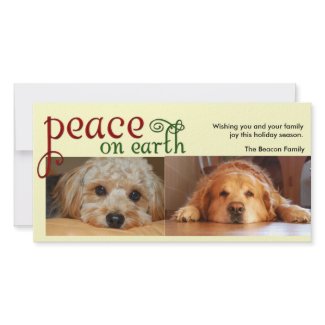 Peace on earth photocard