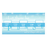 Peace on Earth Custom Photo Card
