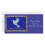 Peace On Earth Customized Photo Card
