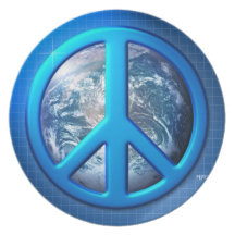 Peace On Earth Dinner Plate