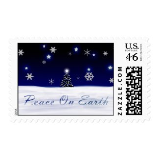 'Peace On Earth' Postage stamp