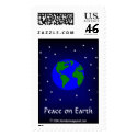 Peace on Earth postage stamp