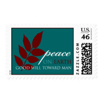 Peace on Earth - Postage Stamp