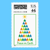 Peace on Earth postage stamp stamps