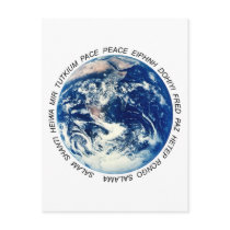 Peace on Earth postcards by One_Planet Peace on Earth postcards