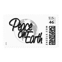 Peace On Earth Script Lite postage