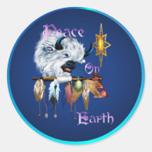 Peace On Earth Stickers