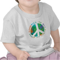 Peace on Earth t-shirts