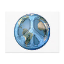 Peace On Earth/World Peace postcards
