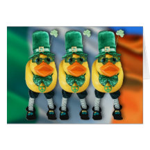 Peace on St. Patrick's Card