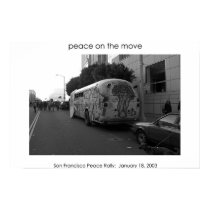 peace on the move posters