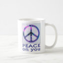 peace on you mug