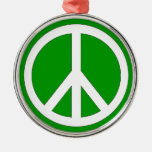 Peace Ornament- customize background color