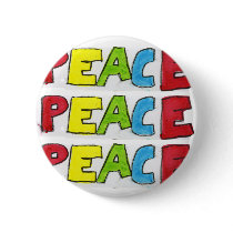 Peace Out buttons
