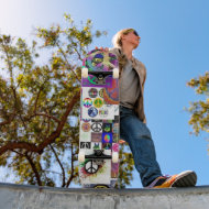 PEACE OUT!! skateboard