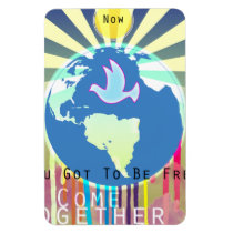 Peace Over The World Sony ATV Lyrics Flexible Magnet