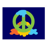 Peace Paint Post Card