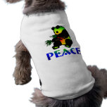 Peace Panda Bear Dog Clothing