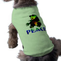 Peace Panda Bear pet clothing by orsobear Peace Panda Bear pet clothing