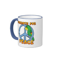 Peace Parrot Mug