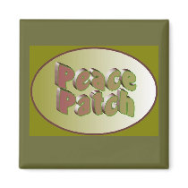 peace patch magnet by peace_patch peace patch magnet