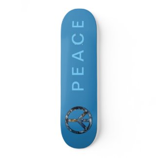Peace / Peace Earth Skateboard skateboard