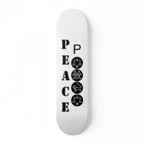 PEACE, PEACE skateboards by sergemayifuila PEACE, PEACE skateboards