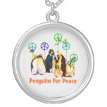 Peace Penguins Pendants
