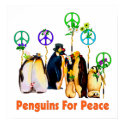 Peace Penguins posters