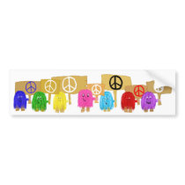 Peace People bumper stickers