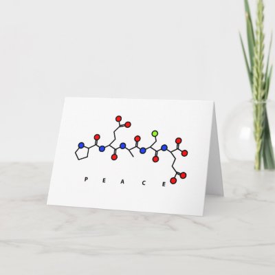 peace peptide card