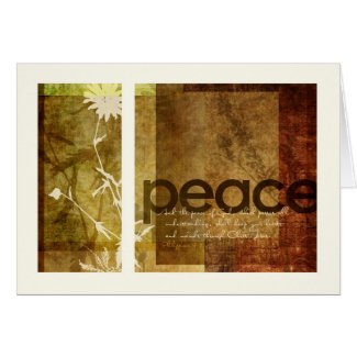 Peace | Philippians 4:7 Greeting Card