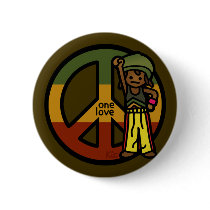 peace pin. buttons