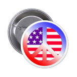 PEACE PINBACK BUTTONS