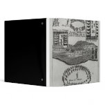 Peace pipe dance of the Iroquois 3 Ring Binder