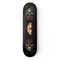 Peace Pirates Skateboard by FishTsdotcom Peace Pirates Skateboard