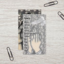 Peace! Please!  business-card template business cards