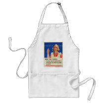 Peace Pledge Apron by cavenoid Peace Pledge Apron
