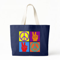 Peace Pop Art bags by PopWorld Peace Pop Art bags