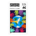 Peace postage