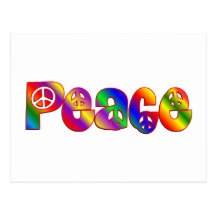 PEACE POSTCARD