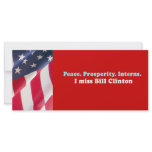 Peace Prosperity Interns Customized Rack Card