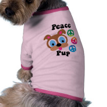 Peace Pup Dog Shirts